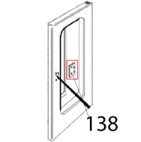 Handle shaped bar Angelo Po FC241G