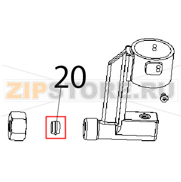 Bicono §: 10x7 Angelo Po 291FAGF Bicono §: 10x7 Angelo Po 291FAGFЗапчасть на деталировке под номером: 20
