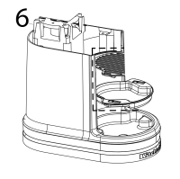 Motor (includes capacitor) KitchenAid 5KVJ0111ECA