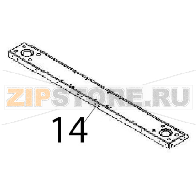 Profile omega Angelo Po 191PI2V Profile omega Angelo Po 191PI2VЗапчасть на деталировке под номером: 14