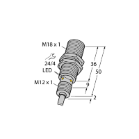 Датчик индуктивный Turck BI8U-EM18WD-AP6X