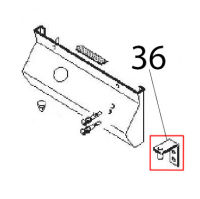 Upper hinge ass. y Angelo Po 0G1CP1E