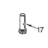 Shaft and pinion 10T KitchenAid 5K5SS