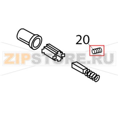 Screw set KitchenAid 5K45SSEWH Screw set KitchenAid 5K45SSEWHЗапчасть на деталировке под номером: 20