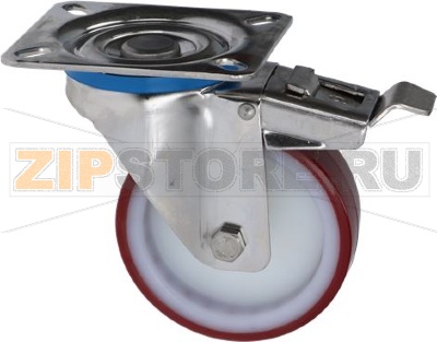 ДИСКОВОЕ ПОВОРОТНОЕ КОЛЕСО С ТОРМОЗОМ 