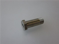 BUSSOLA INOX FILETTATA M10x1