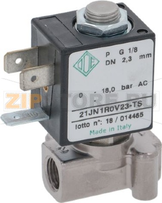 SOLENOID VALVE ODE 2-WAY ø 1/8 230/240V 
