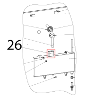 Сифон трубки спуска воды Polair DM110Sd-S