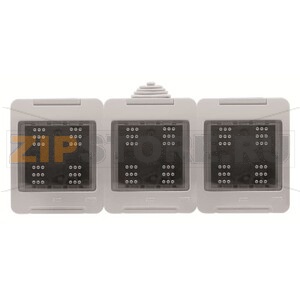 Коробка для открытой установки на 6 модулей, IP55 ABB 2CLA329300N1101 