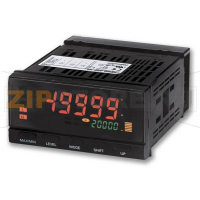 Индикатор-измеритель панельный цифровой Omron K3HB-XAA 100-240VAC