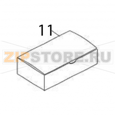 P.Case (option) Sato CG208TT P.Case (option) Sato CG208TTЗапчасть на деталировке под номером: 11Название запчасти на английском языке: P.Case (option) Sato CG208TT.