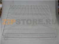 WIRE SHELF WITH SUPPORT 670x535 mm