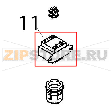 Transformer Angelo Po FX61E1 Transformer Angelo Po FX61E1Запчасть на деталировке под номером: 11