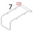 Supporto cerniera SX Angelo Po 1G1BR1E