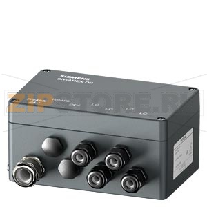 SIWAREX DB digital junction box 4 channels die-cast aluminum enclosure for connection of strain gauge load cells/full bridges (1-4mV/V) to SIWAREX weighing electronics type of protection: IP66 dimensions: 100 x 160 x 81 mm Approvals: UL US/C Siemens 7MH50 