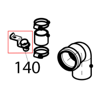 Heat probe external holder assembly Tecnoinox EFB10DS