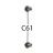 Machine screw / p / ni / M3*8 Godex EZ-2200