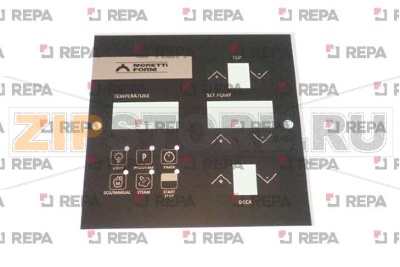 Label control panel + timer + hum. 