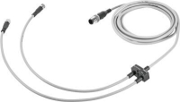Коллектор Festo NEDY-L2R1-V1-M8G3-U-0.3L-M8G4-5R