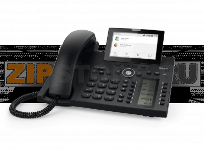 SNOM D3 Модуль расширения для IP-телефонов D315, D345, D375, D385. Монохромный экран высокого разрешения с подсветкой, 18 самомаркирующихся клавиш со светодиодами, Возможность шлейфового подключения до 3 модулей, Питание от телефона через USB-порт 