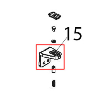 Door top hinge Angelo Po FX101E1