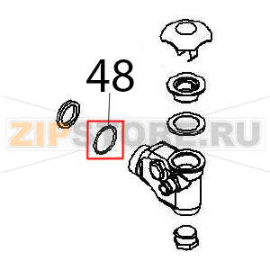 O-Ring Angelo Po FX101E1 O-Ring Angelo Po FX101E1Запчасть на деталировке под номером: 48