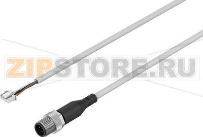 Кабель соединительный 1 м Festo NEBS-L1G4-K-1-N-M12G4 