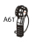 Рычаг закрытия термоголовки Godex EZ-6200 plus