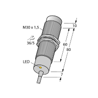 Датчик индуктивный Turck NI15-M30-AP6X/S120
