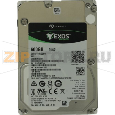Жесткий диск 600 ГБ, 256 Мб, 12 Гбит/с (SAS) Seagate ST600MP0006 