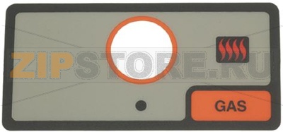 TARGA PER VALVOLA GAS ARANCIO 