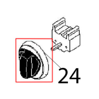 Electric control knob Angelo Po 04WFR3ED