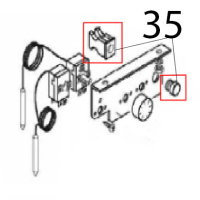 Push button Angelo Po C165D