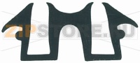 OVEN DOOR SEAL MOD.05572 SOLD PER METRE