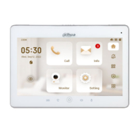 Монитор видеодомофона 10 дюймов, белый Dahua DHI-VTH5241DW-S2