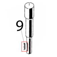 Key 6x6x25 Angelo Po C165D