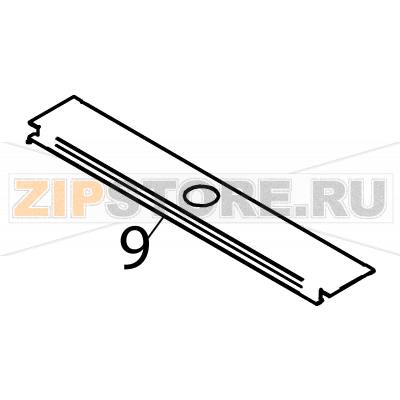 Central trays support Fagor CO-502 B DD Central trays support Fagor CO-502 B DDЗапчасть на деталировке под номером: 9Название запчасти Fagor на английском языке: Central trays support CO-502 B DD.
