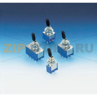 Тумблер 125 В/AC, 6 А, 3 x вкл/вкл, 1 шт Miyama MS 500-M-BC 
