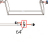 Ribbon tension adjuster Godex RT730