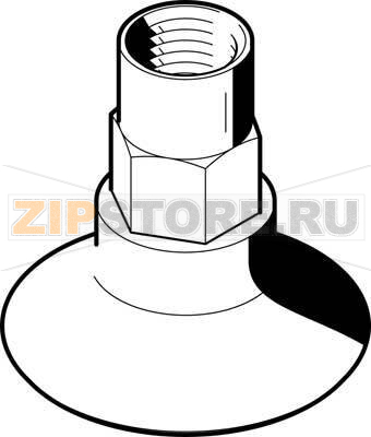Присоска вакуумная Festo ESS-30-GT-G1/8-I 
