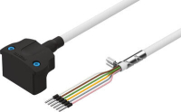 Кабель электродвигателя 10 м Festo NEBM-S1W15-E-10-Q7-LE6