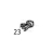 Nylon rivet Sato M84Pro