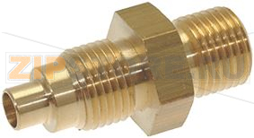 ПАТРУБОК Ø 1/8&quot;M-1/8&quot;M С КОРПУСОМ 