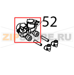 Elettrovalvola 2 solenoidi Tecnoeka KF 1010 EV UD Elettrovalvola 2 solenoidi Tecnoeka KF 1010 EV UDЗапчасть на деталировке под номером: 52