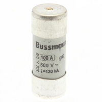 Предохранитель, 100 A, AC 500 В, 120 кА, 22x58 мм, gL/gG, IEC Eaton CYLINDRICAL FUSE 22x58 100A
