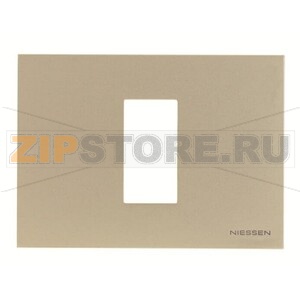 Рамка на 1 модуль, шампань ABB 2CLA247100N1901 