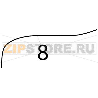 Tubo in teflon Ø: 8-6 Angelo Po FX101G2 Tubo in teflon Ø: 8-6 Angelo Po FX101G2Запчасть на деталировке под номером: 8