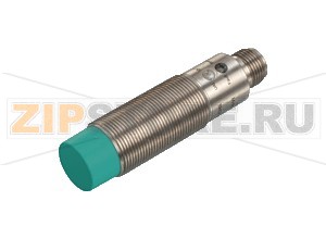 Индуктивный датчик Inductive sensor NCN8-18GM60-B3B-V1 Pepperl+Fuchs General specificationsSwitching functionNormally open/closed (NO/NC) programmableOutput typeAS-InterfaceRated operating distance8 mmInstallationnon-flushAssured operating distance0 ... 6.48 mmActual operating distance7.2 ... 8.8 mm typ. 8 mmReduction factor rAl 0.42Reduction factor rCu 0.4Reduction factor r304 0.72Slave typeA/B slaveAS-Interface specificationV3.0Required master specification&ge V2.1Output type2-wireNominal ratingsOperating voltage26.5 ... 31.9 V via AS-i bus systemSwitching frequency0 ... 100 HzHysteresis1 ... 15  typ. 5  %Reverse polarity protectionreverse polarity protectedVoltage drop at ILVoltage drop IL = 20 mA, switching element on3.4 ... 5 V typ. 4.3 VOperating voltage indicatordual-LED, greenSwitching state indicatordual-LED, yellow/redError indicatordual-LED, redFunctional safety related parametersMTTFd926 aMission Time (TM)20 aDiagnostic Coverage (DC)0 %Compliance with standards and directivesStandard conformityElectromagnetic compatibilityEN 50295:1999-10Approvals and certificatesUL approvalcULus Listed, General PurposeCSA approvalcCSAus Listed, General PurposeCCC approvalCCC approval / marking not required for products rated &le36 VAmbient conditionsAmbient temperature-25 ... 70 °C (-13 ... 158 °F) Storage temperature-40 ... 85 °C (-40 ... 185 °F)Mechanical specificationsConnection typeConnector M12 x 1 , 4-pinHousing materialStainless steel 1.4305 / AISI 303Sensing facePBTDegree of protectionIP67