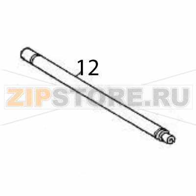 Shaft (head) Sato M84Pro Shaft (head) Sato M84ProЗапчасть на деталировке под номером: 12Название запчасти на английском языке: Shaft (head) Sato M84Pro.