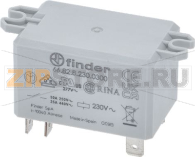 POWER RELAY 30A 230V 2-POLE 